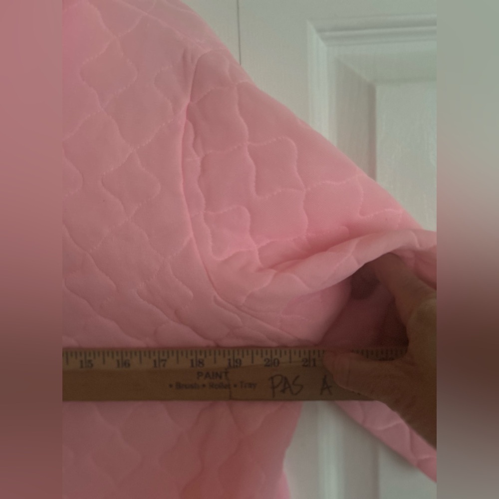 Vintage 60s quilted robe - Picture 7 of 13